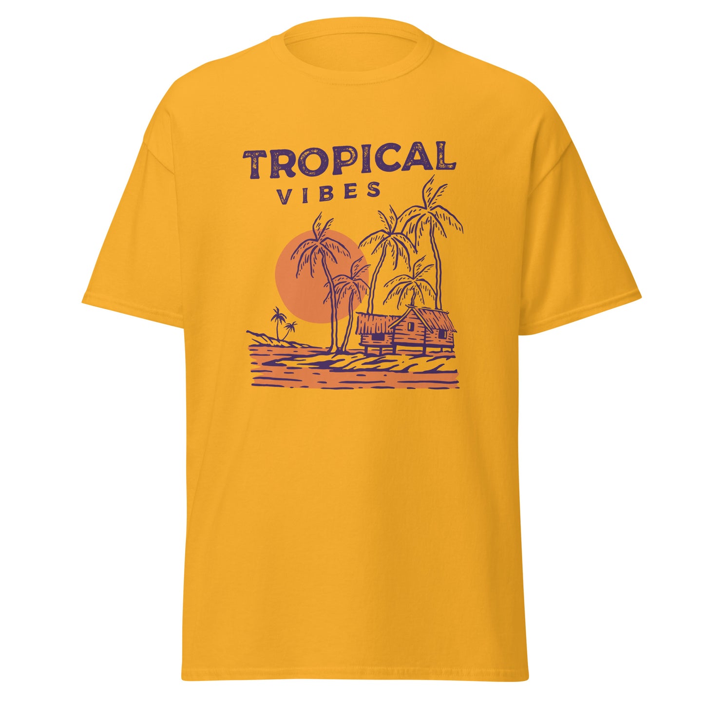 Tropical vibes Unisex classic tee