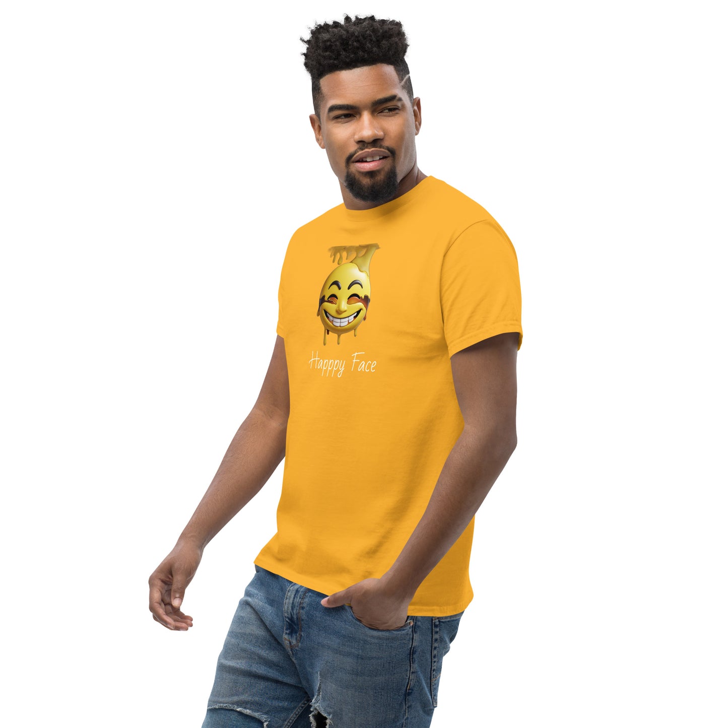 Happy face Unisex classic tee