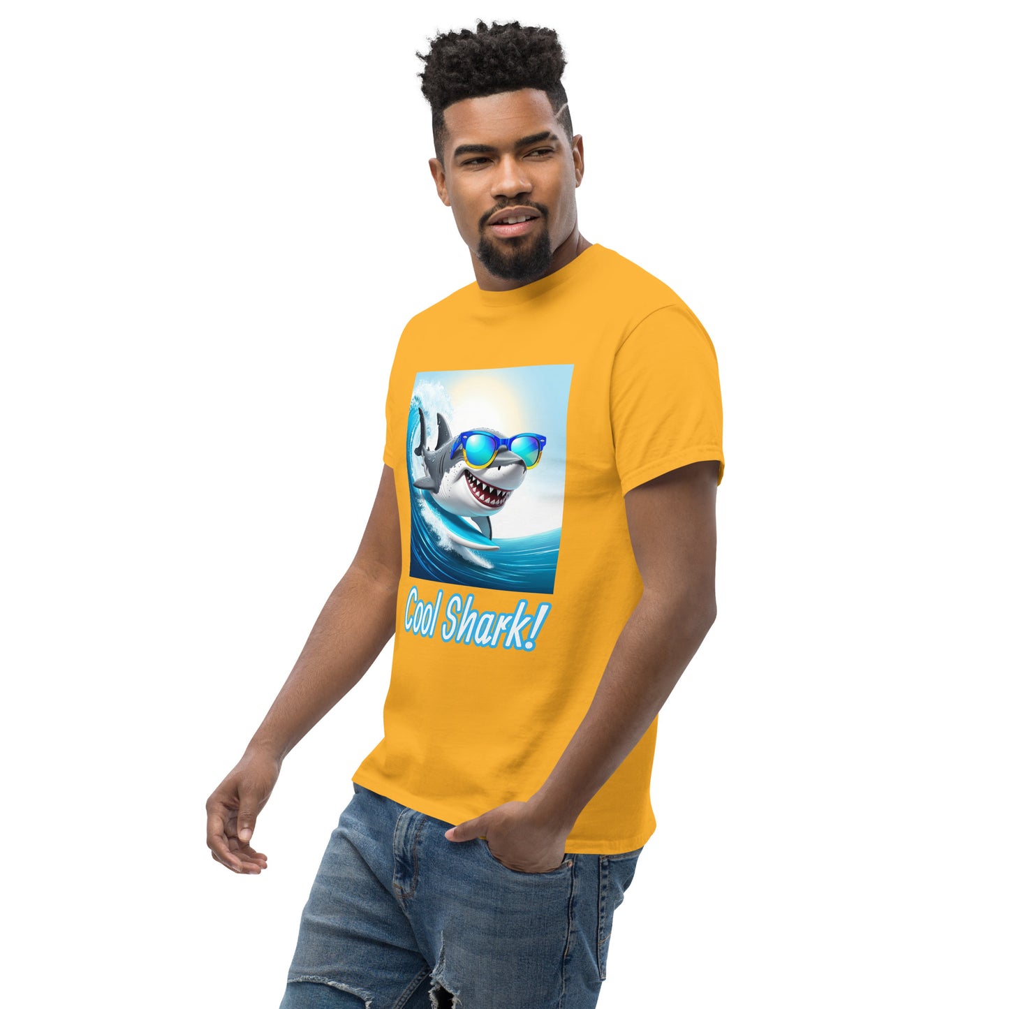 Cool shark Unisex classic tee