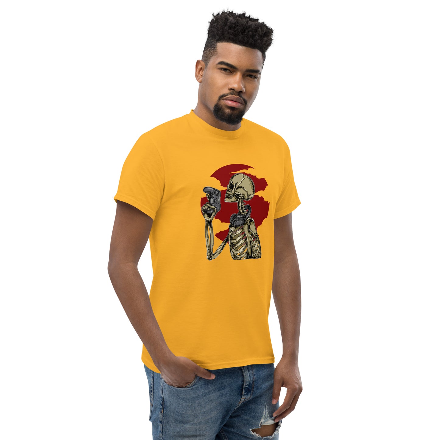 Skeleton Gamer Unisex classic tee