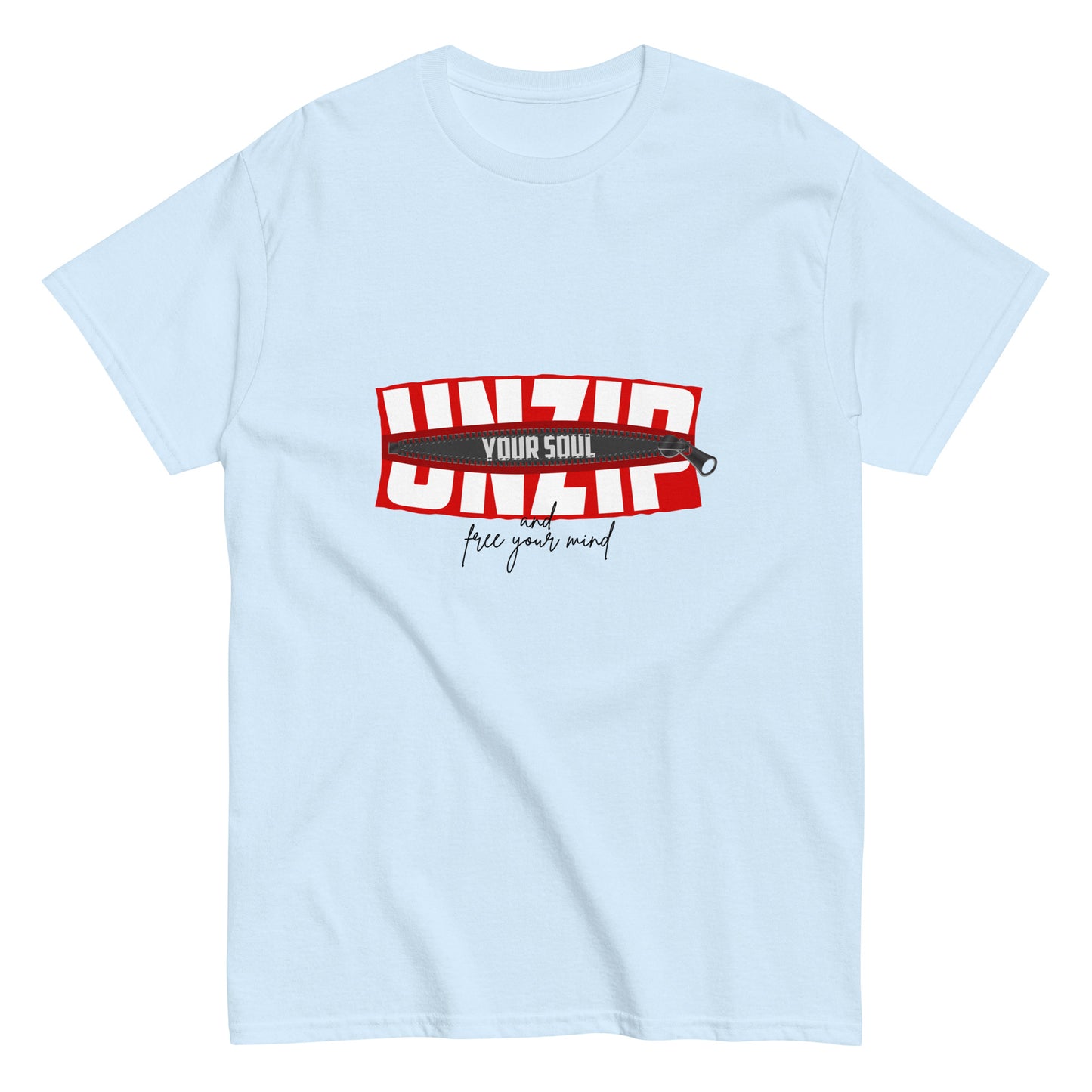 UNZIP Unisex classic tee