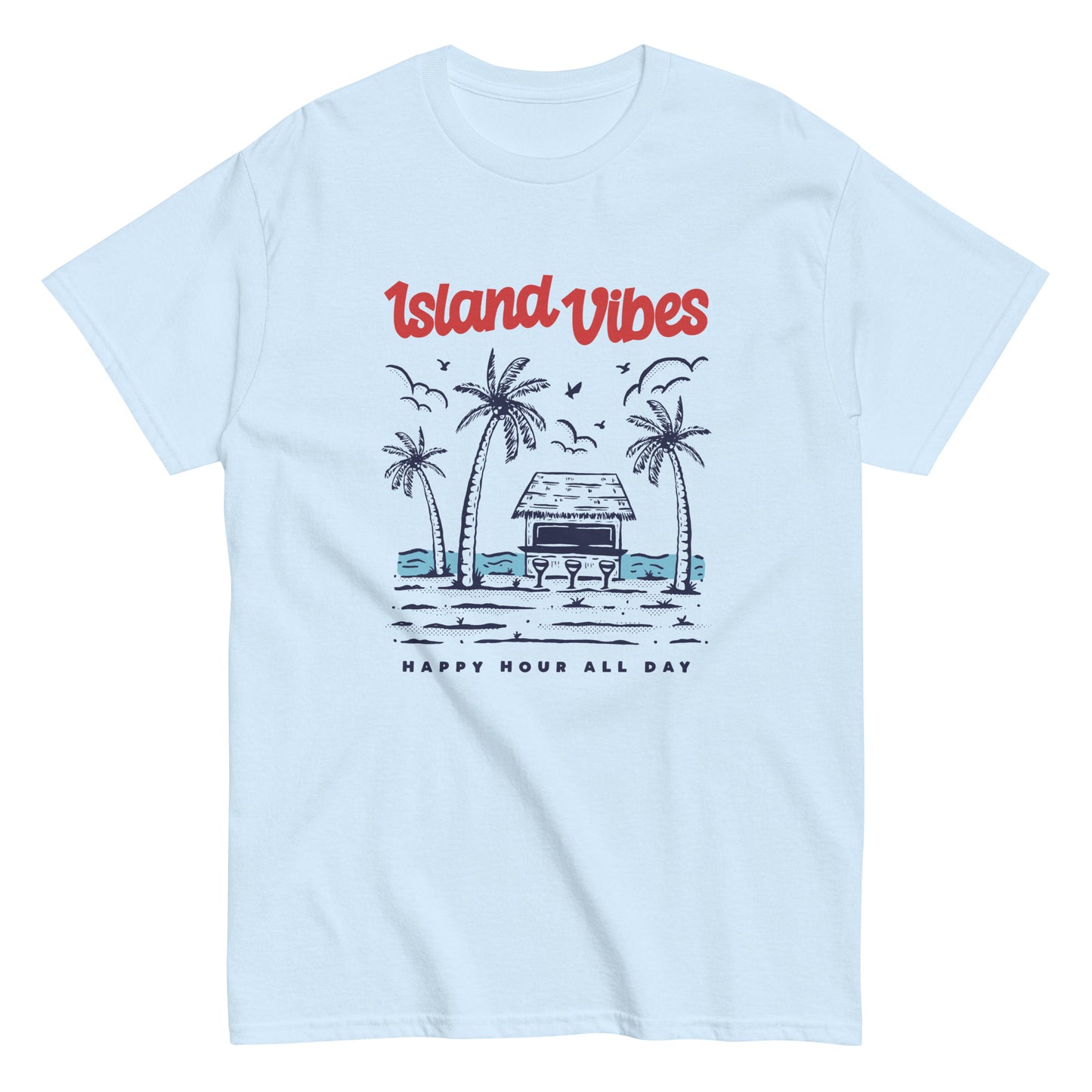 Island vibes  Unisex classic tee