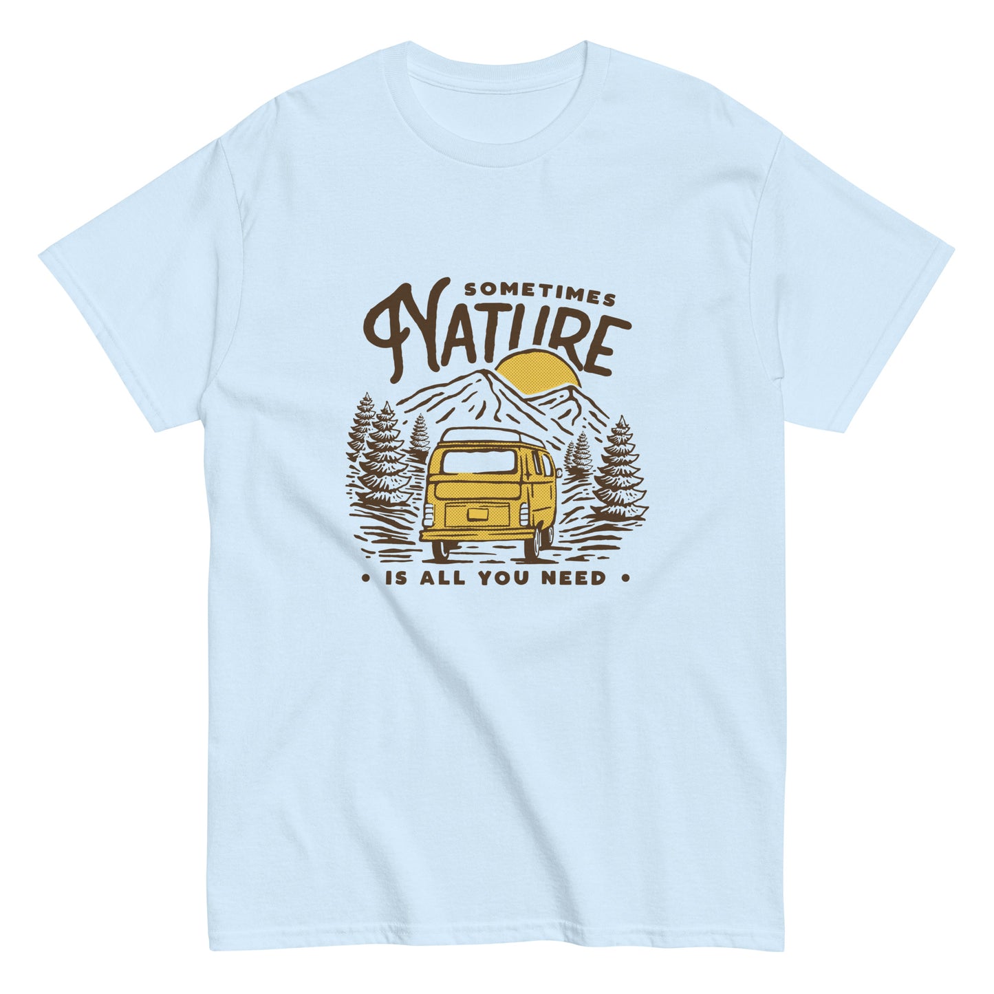 Sometimes nature Unisex classic tee