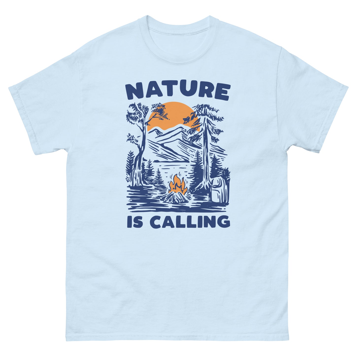 Nature is calling Unisex classic tee