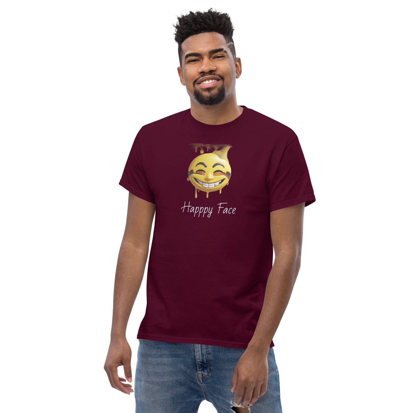 Happy face Unisex classic tee