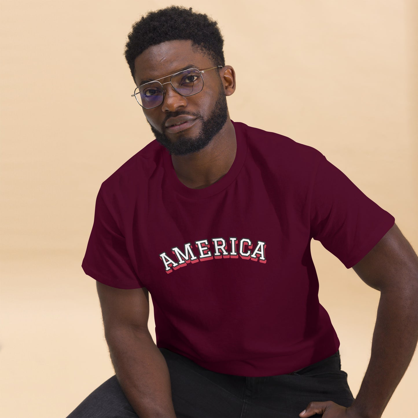 AMERICA Unisex classic tee