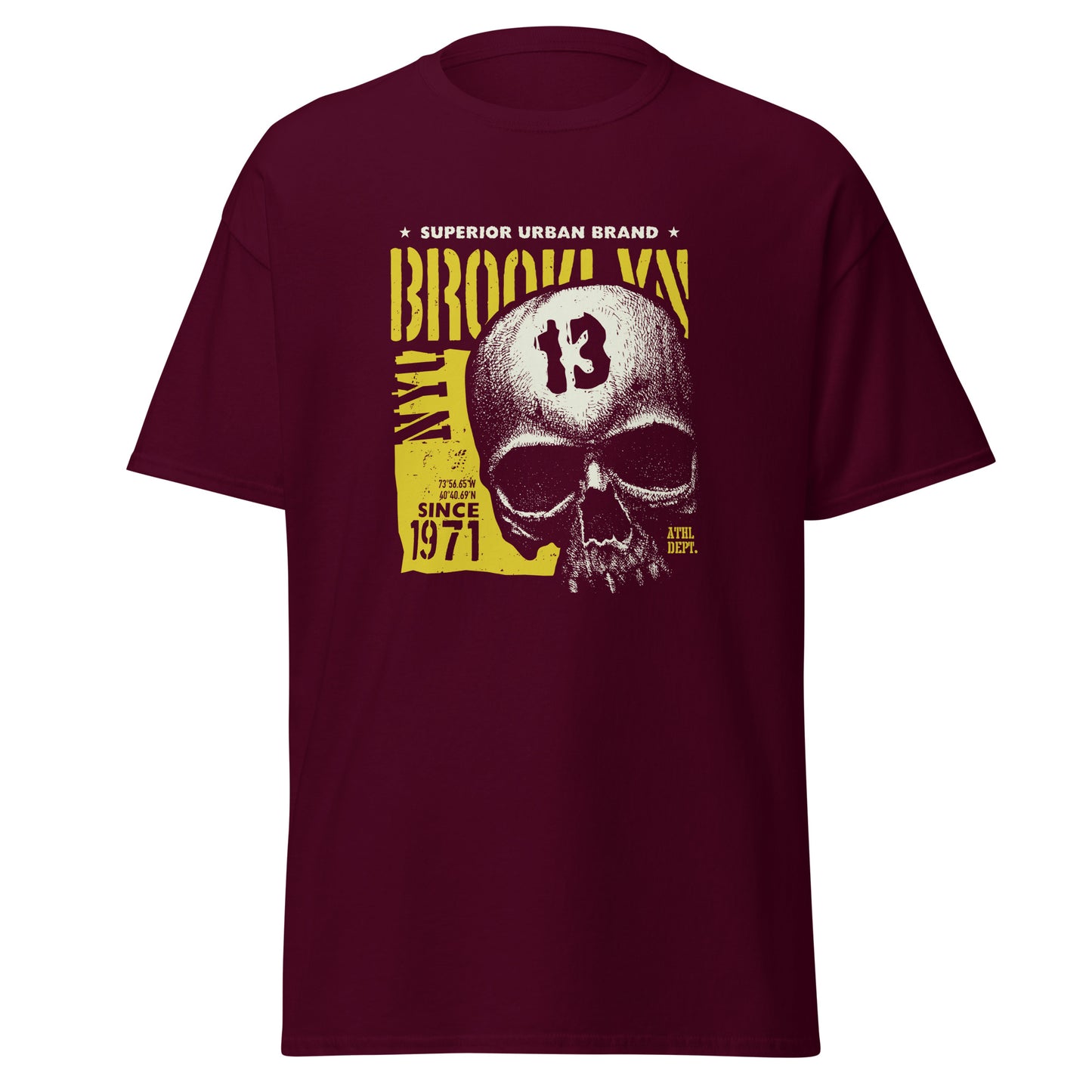 Brooklyn skull Unisex classic tee