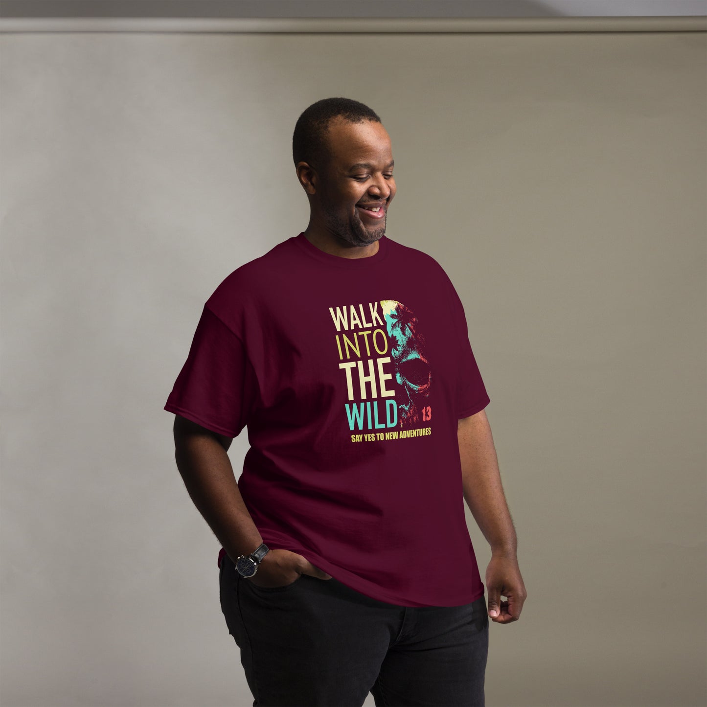 Walk into the wild Unisex classic tee