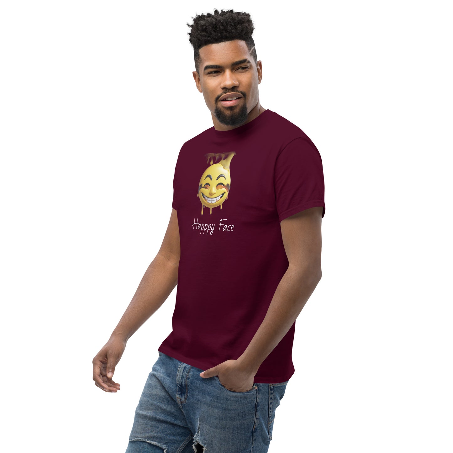 Happy face Unisex classic tee