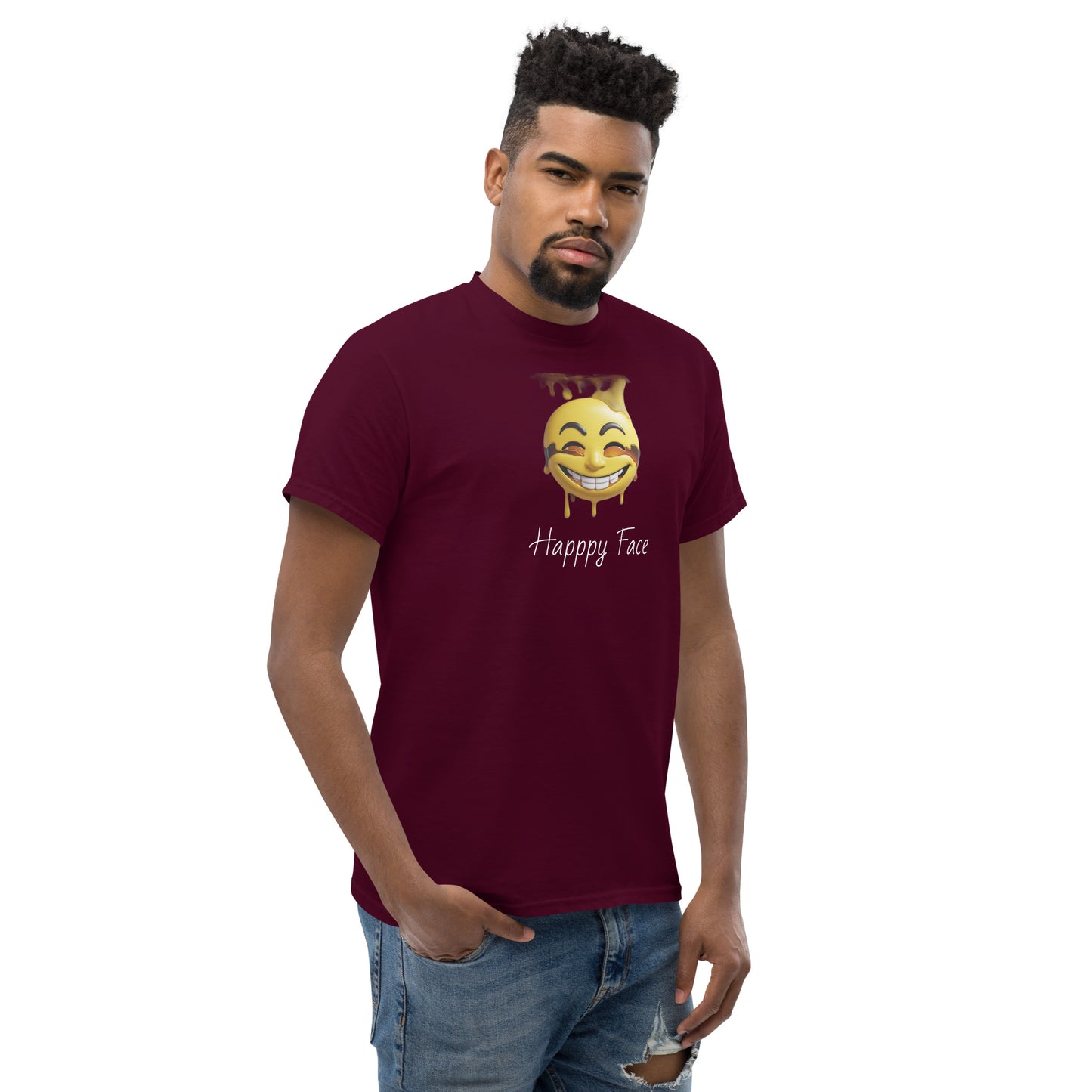 Happy face Unisex classic tee