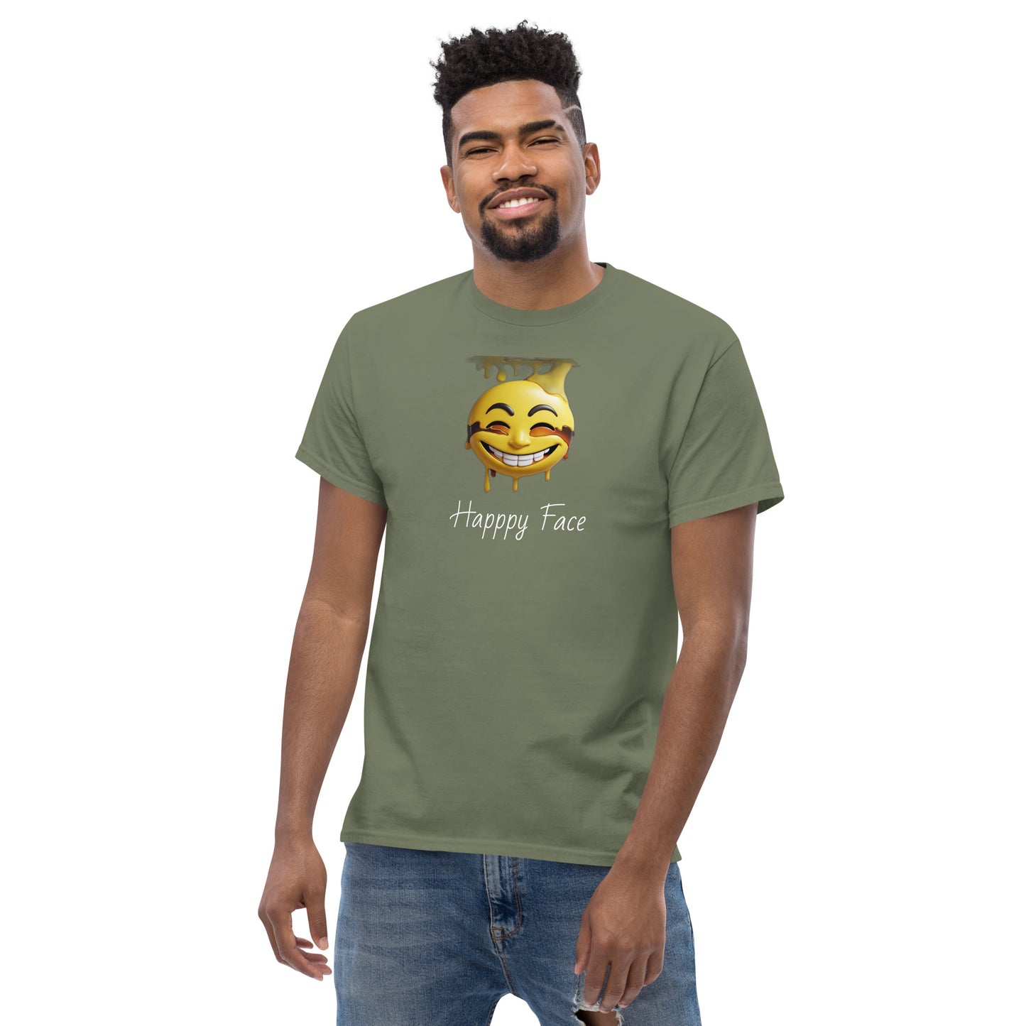 Happy face Unisex classic tee