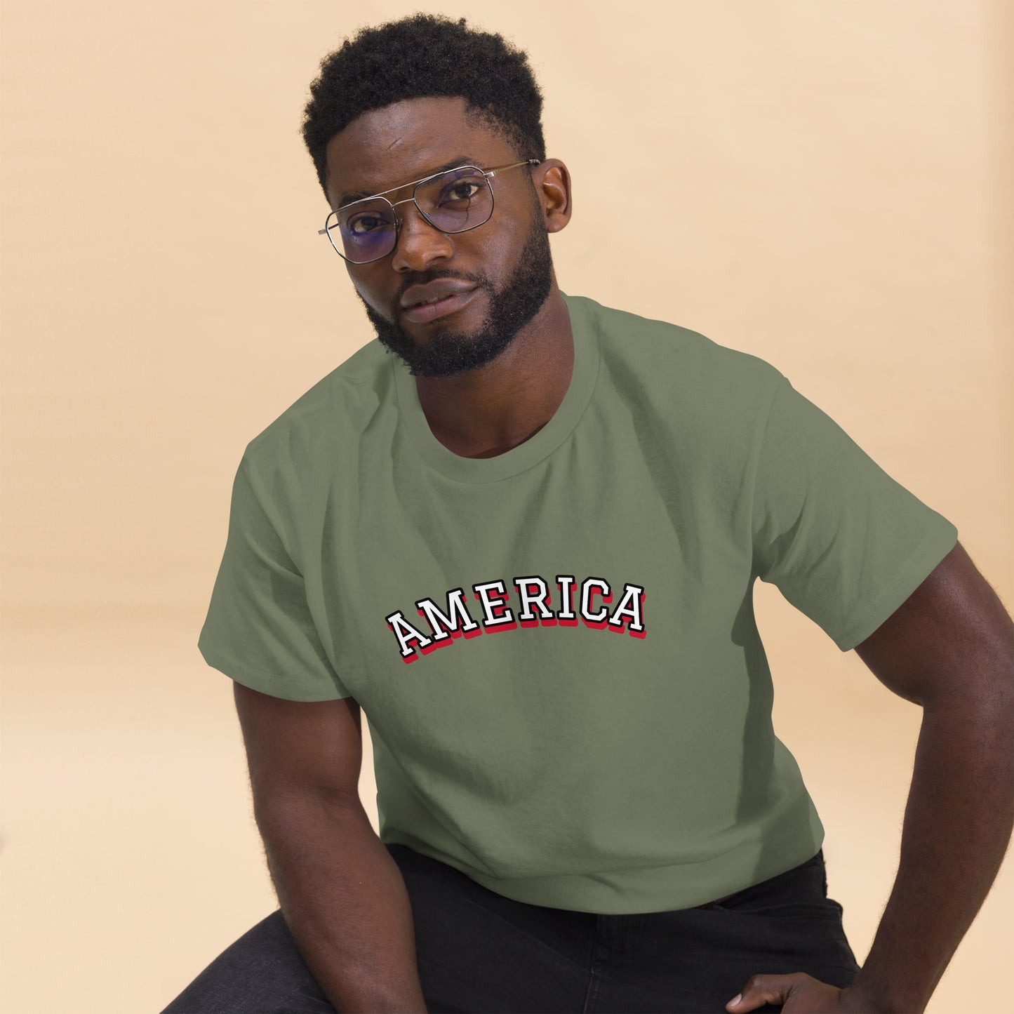 AMERICA Unisex classic tee