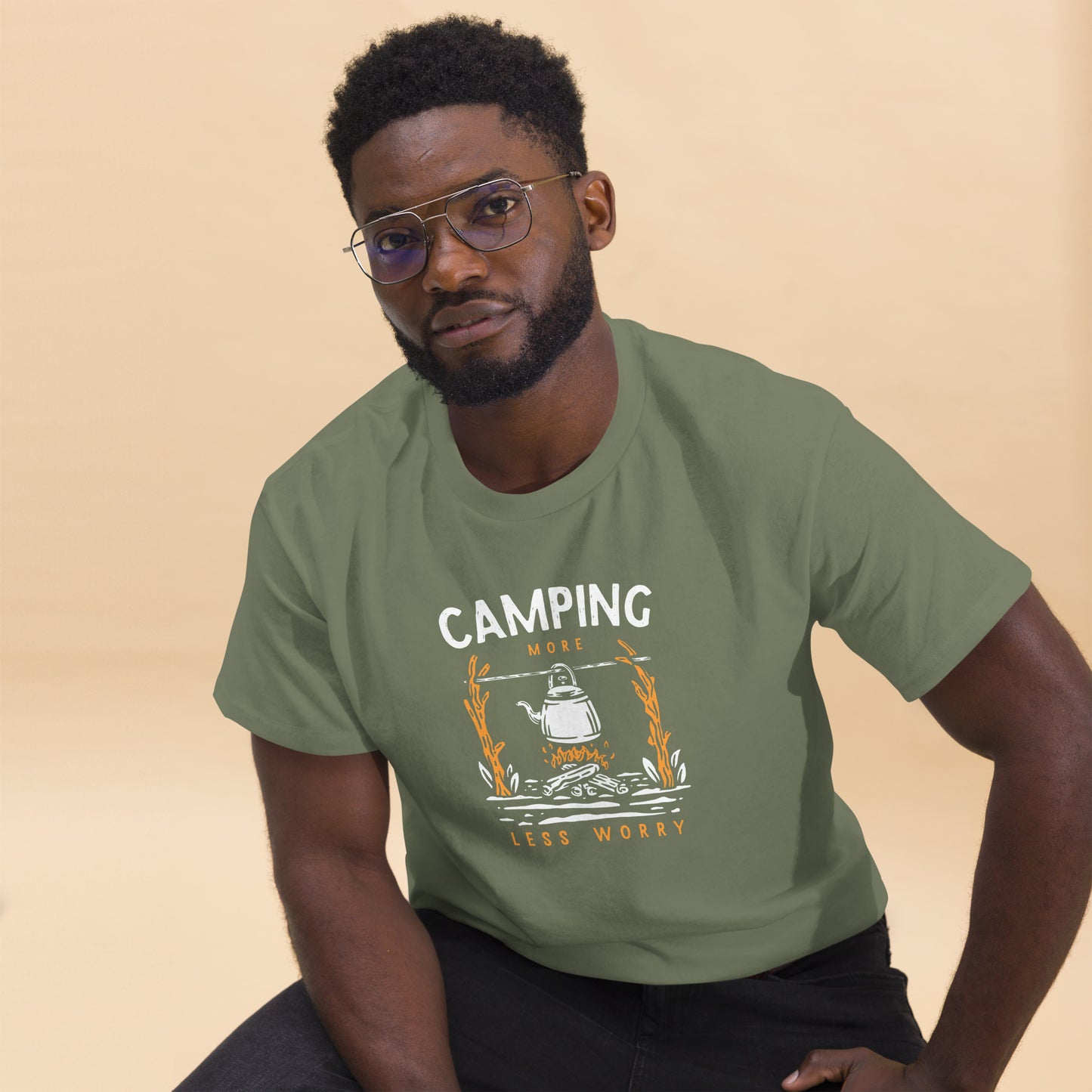 Camping more less worry  Unisex classic tee