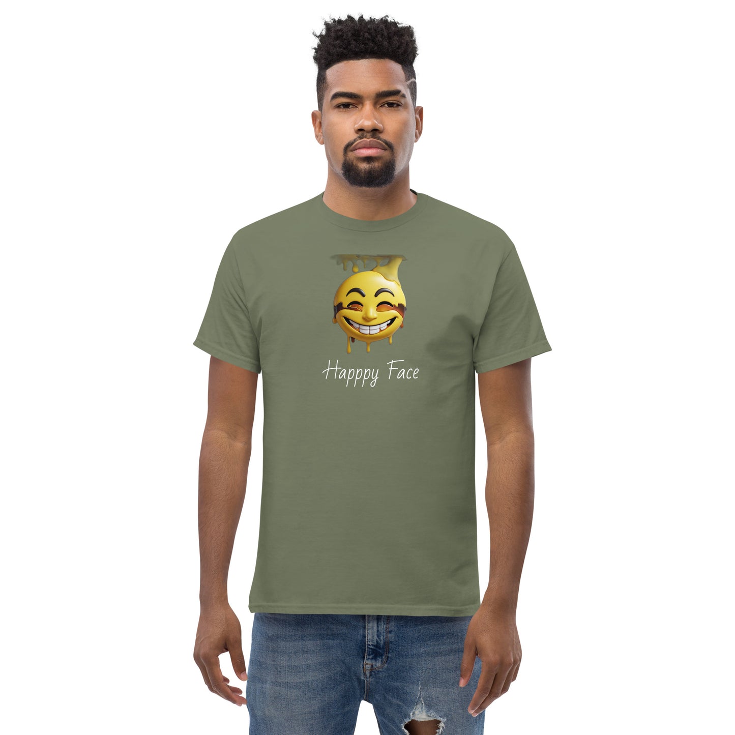 Happy face Unisex classic tee