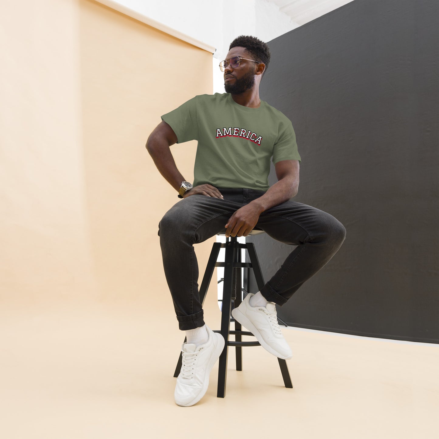 AMERICA Unisex classic tee