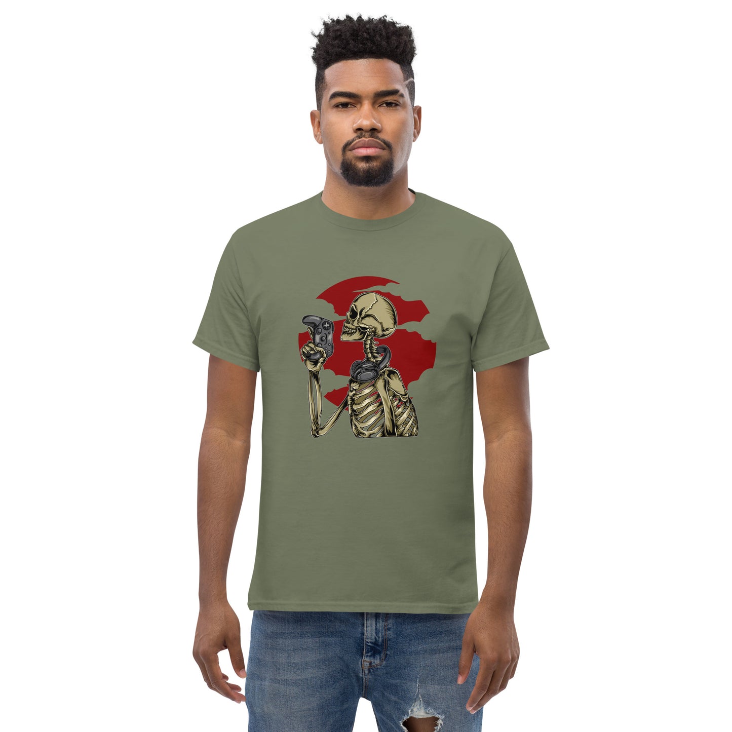 Skeleton Gamer Unisex classic tee