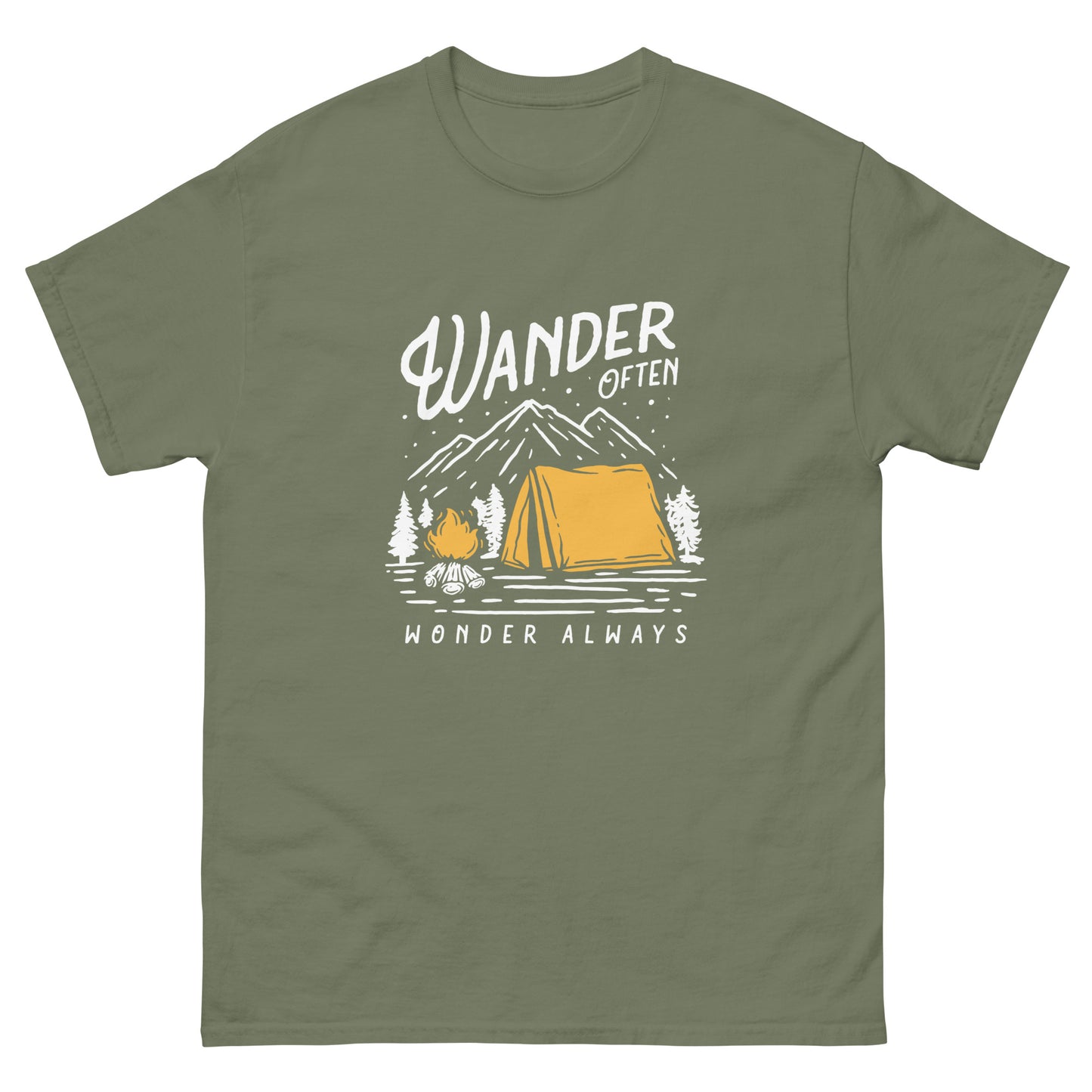 Wander often Unisex classic tee