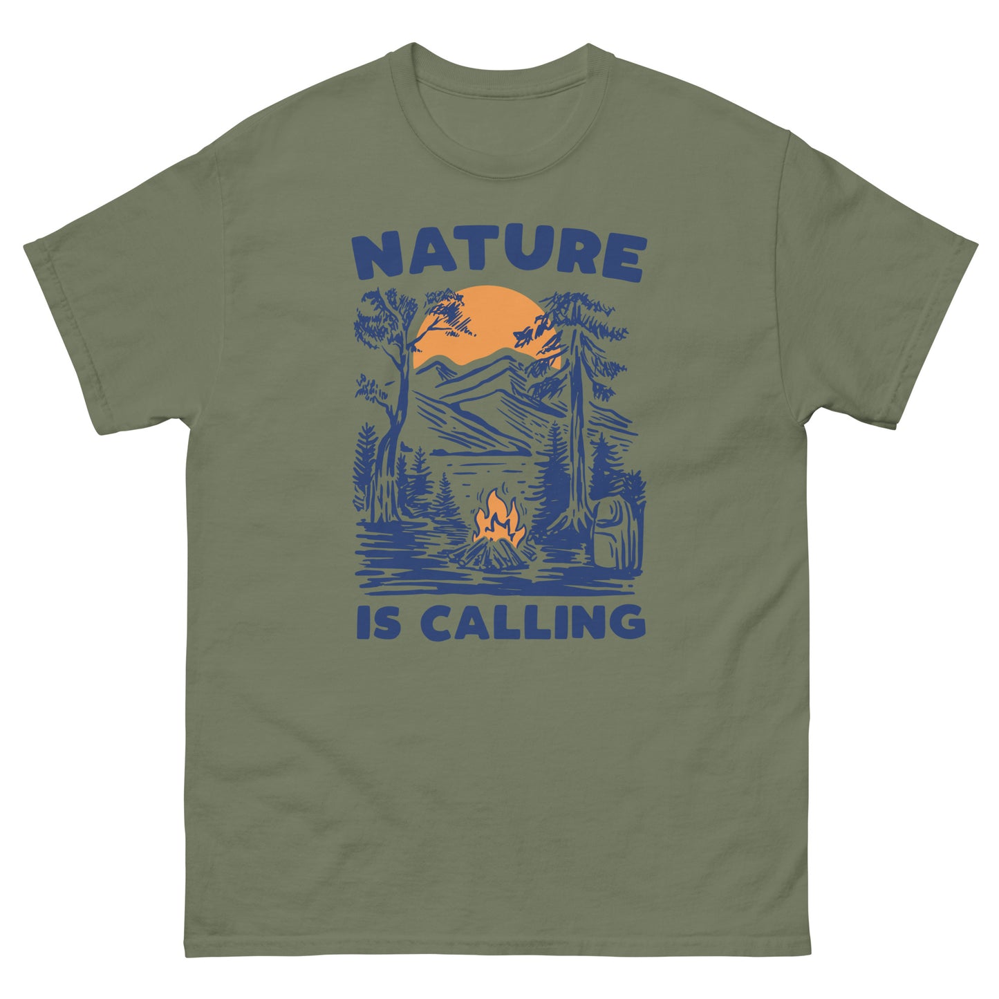 Nature is calling Unisex classic tee