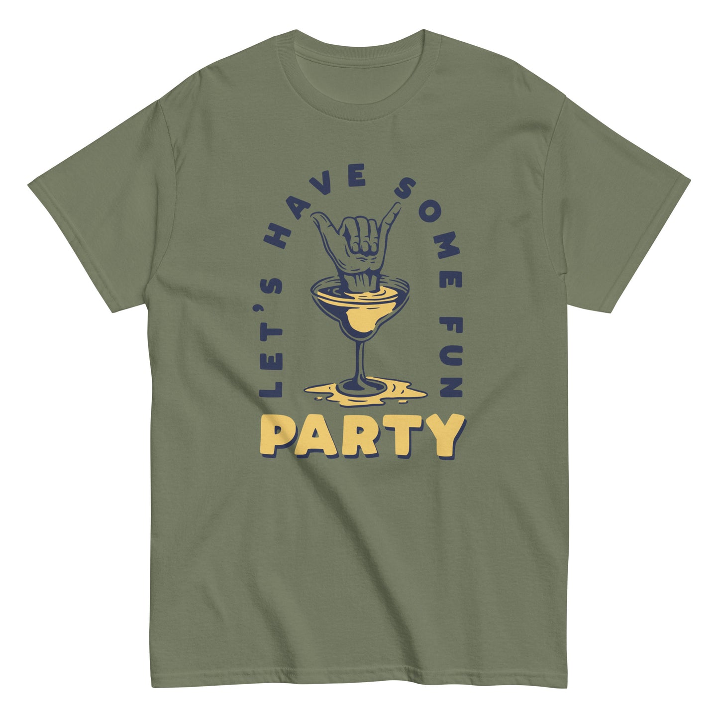 Let's have some fun party Unisex classic tee