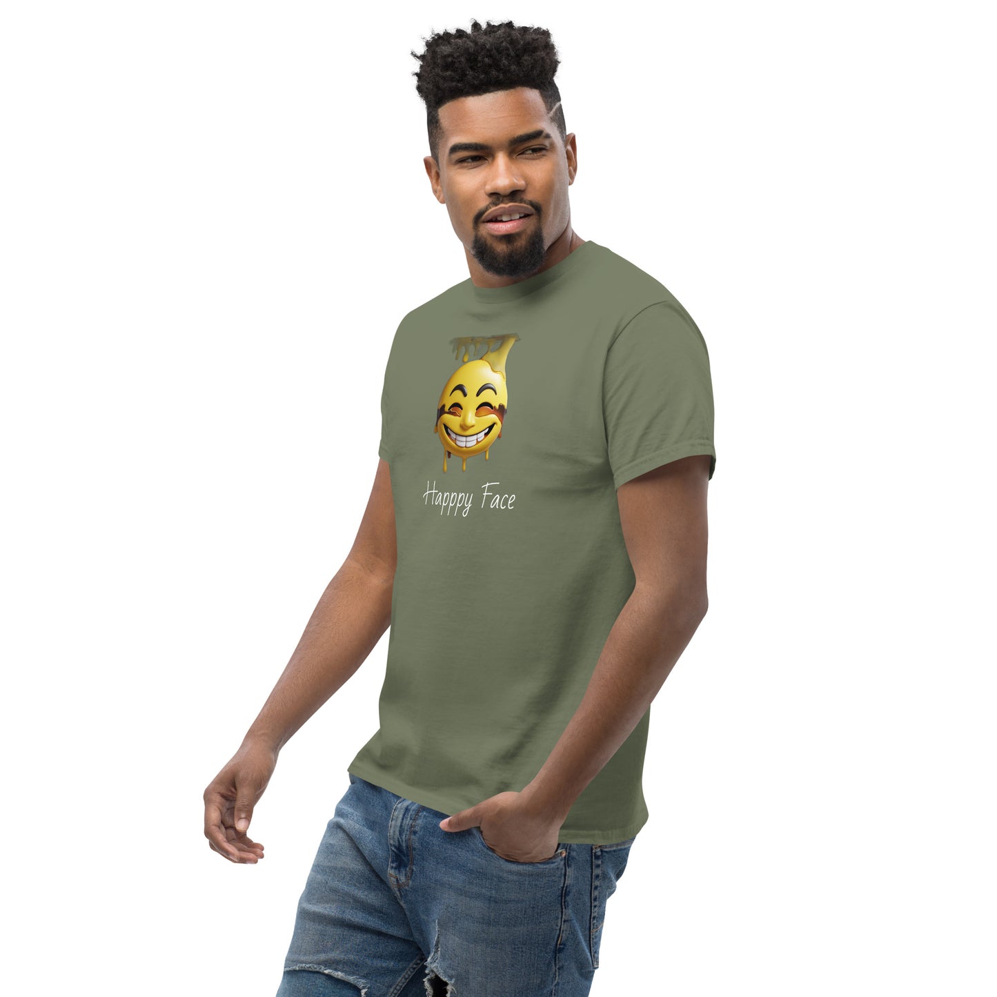 Happy face Unisex classic tee