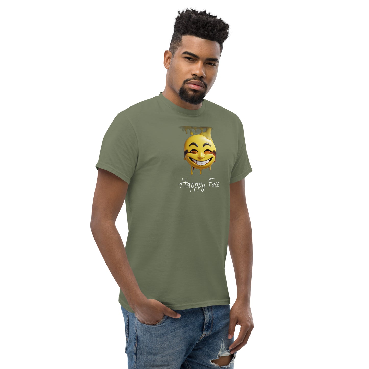 Happy face Unisex classic tee