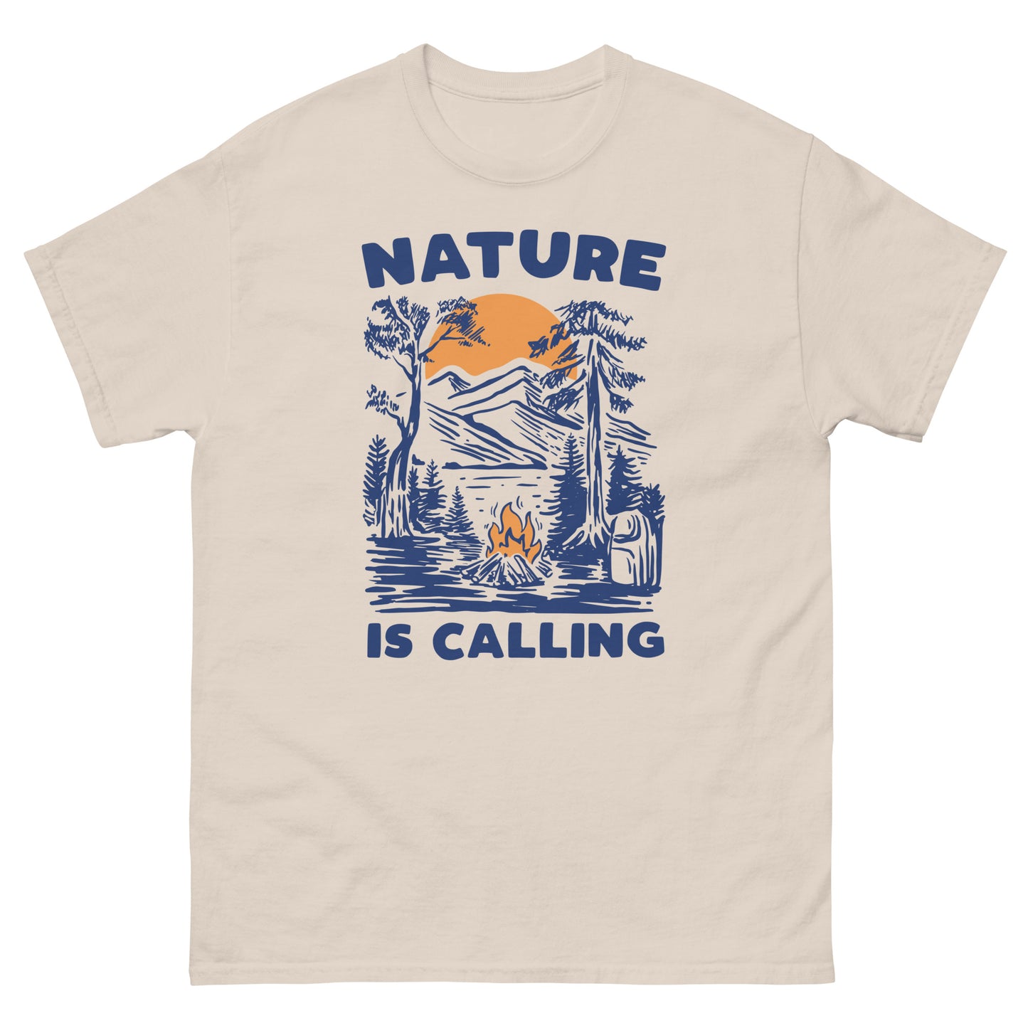 Nature is calling Unisex classic tee