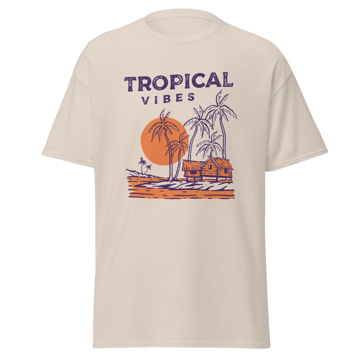 Tropical vibes Unisex classic tee