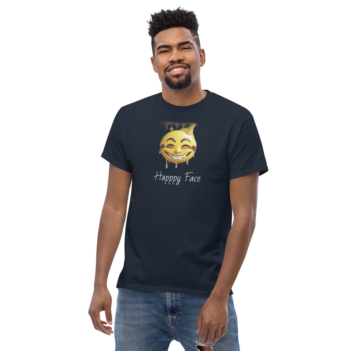 Happy face Unisex classic tee