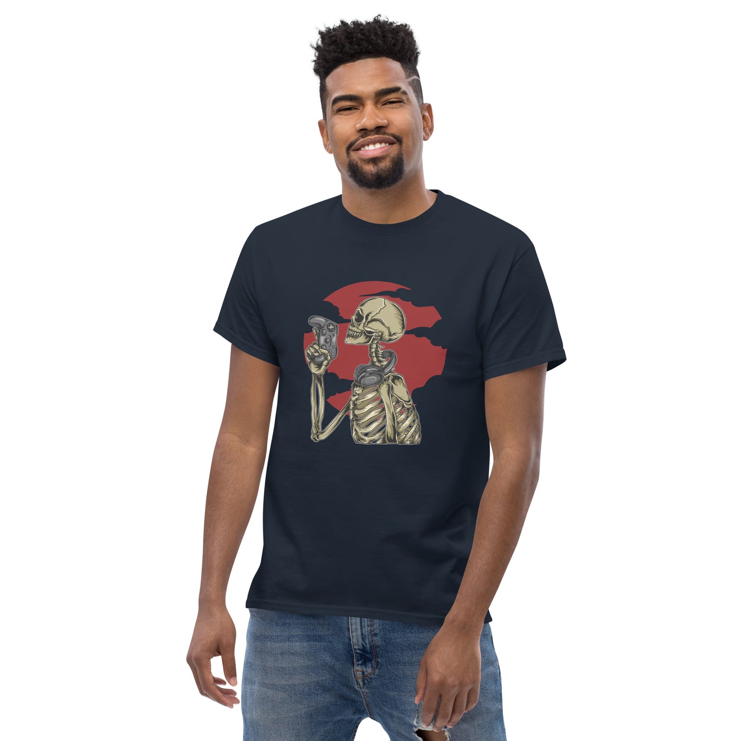 Skeleton Gamer Unisex classic tee