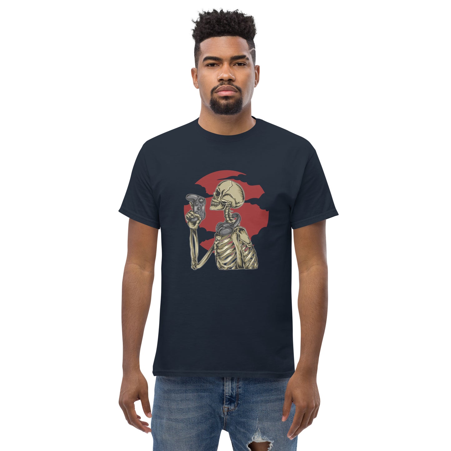 Skeleton Gamer Unisex classic tee