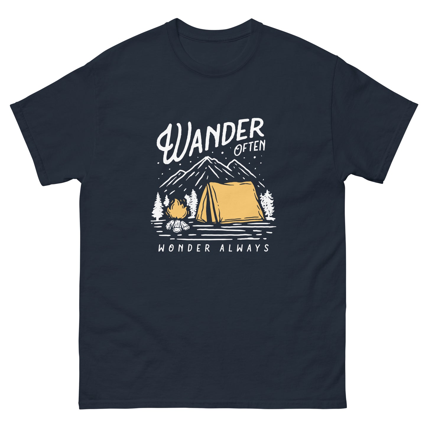 Wander often Unisex classic tee