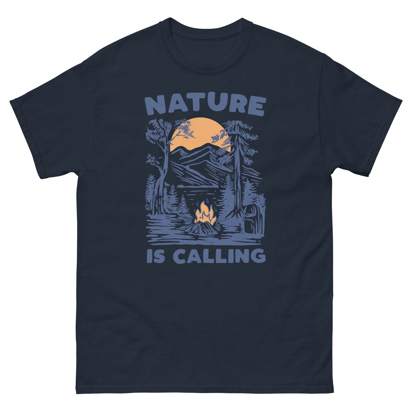 Nature is calling Unisex classic tee