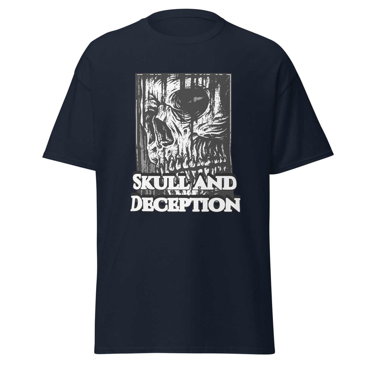 Skull and deception Unisex classic tee