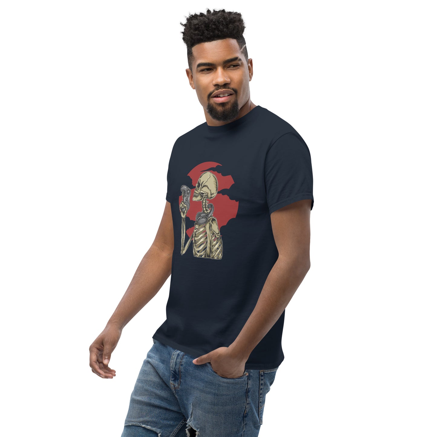 Skeleton Gamer Unisex classic tee