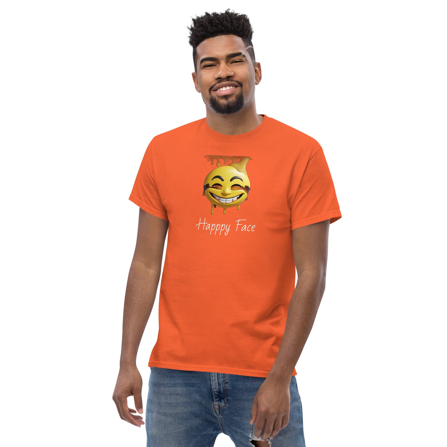 Happy face Unisex classic tee