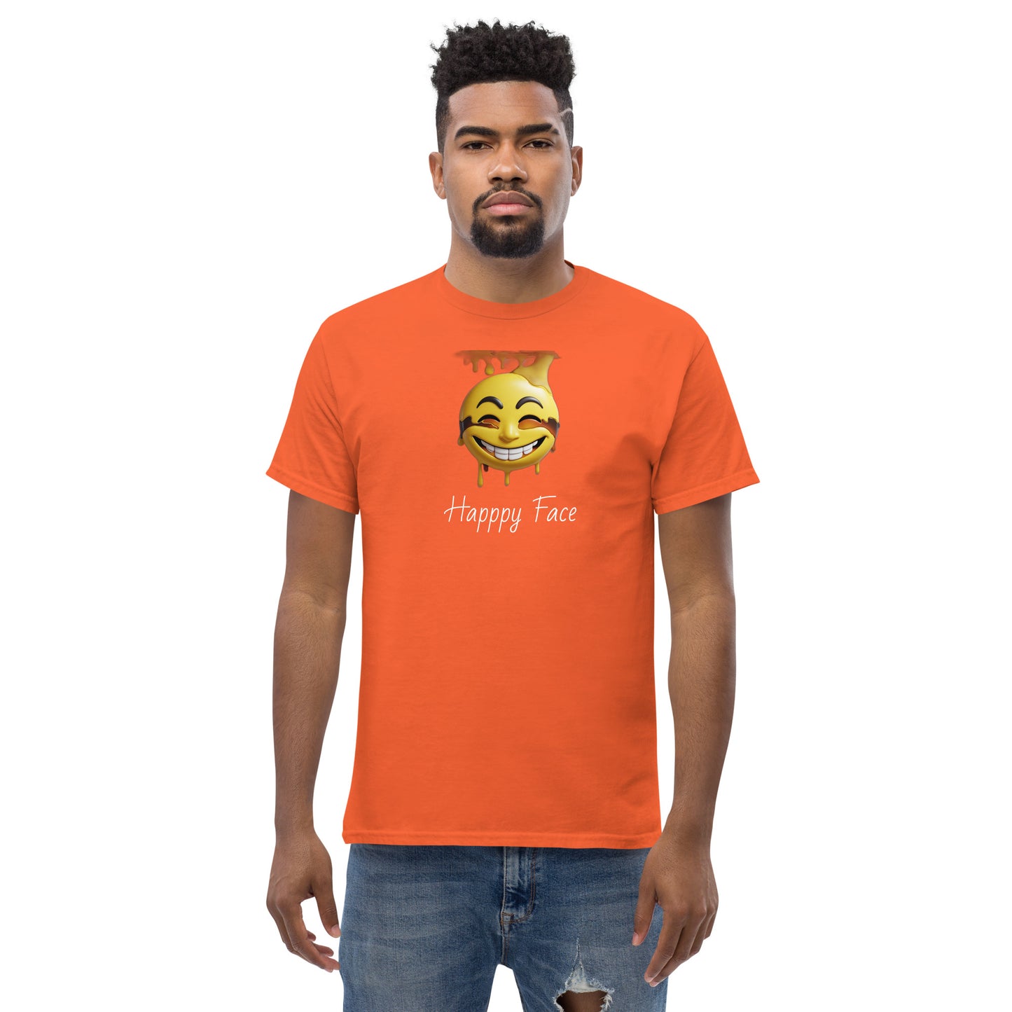 Happy face Unisex classic tee