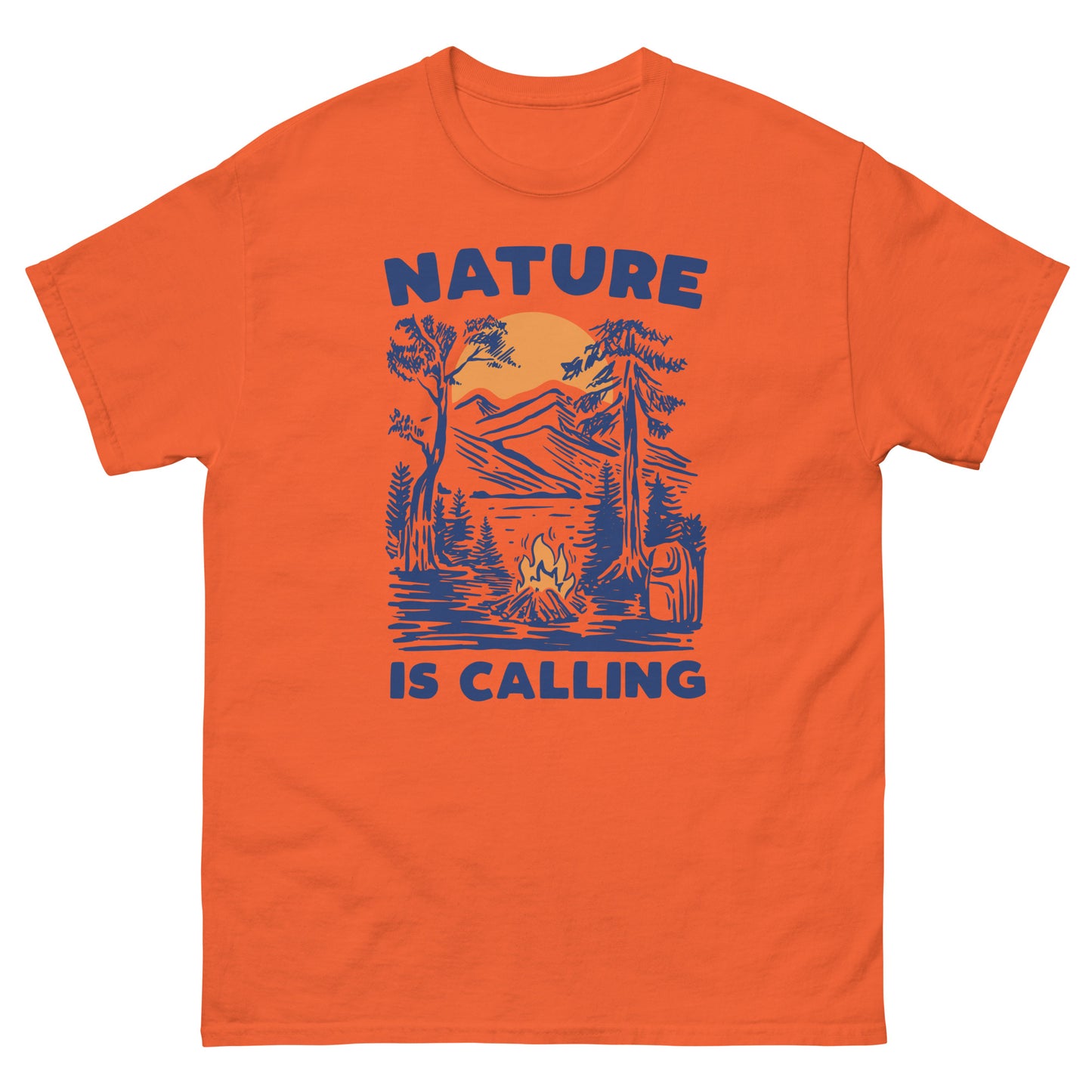 Nature is calling Unisex classic tee
