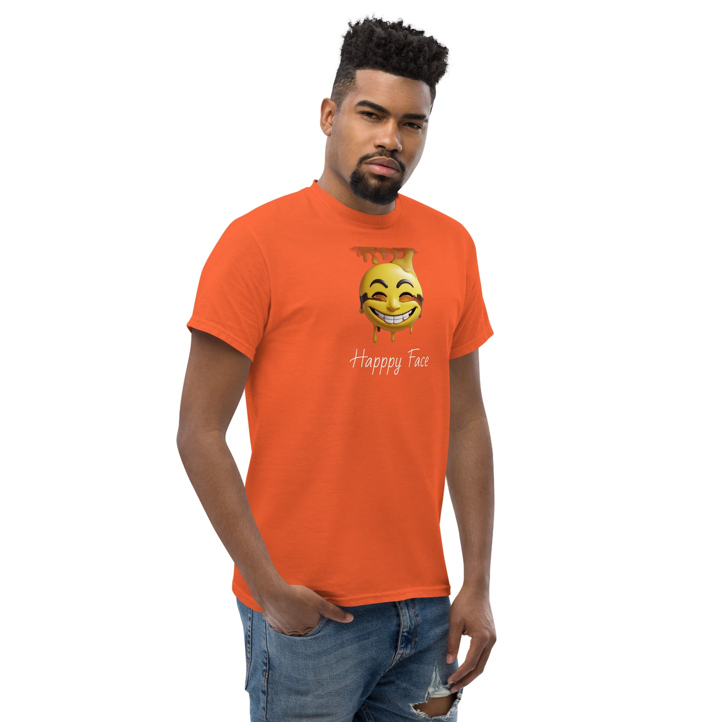 Happy face Unisex classic tee