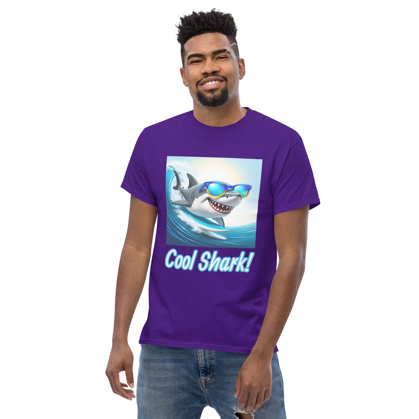 Cool shark Unisex classic tee