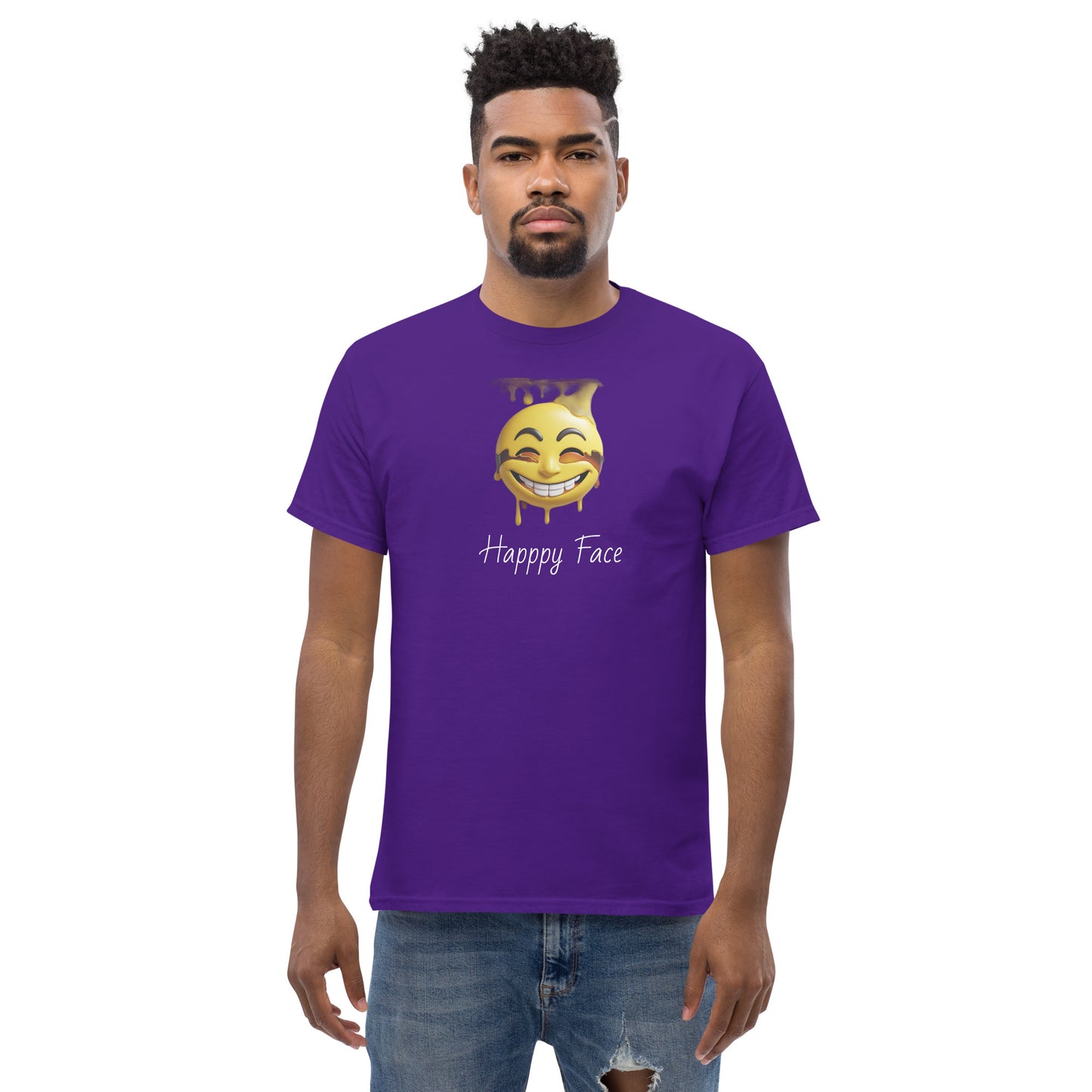 Happy face Unisex classic tee