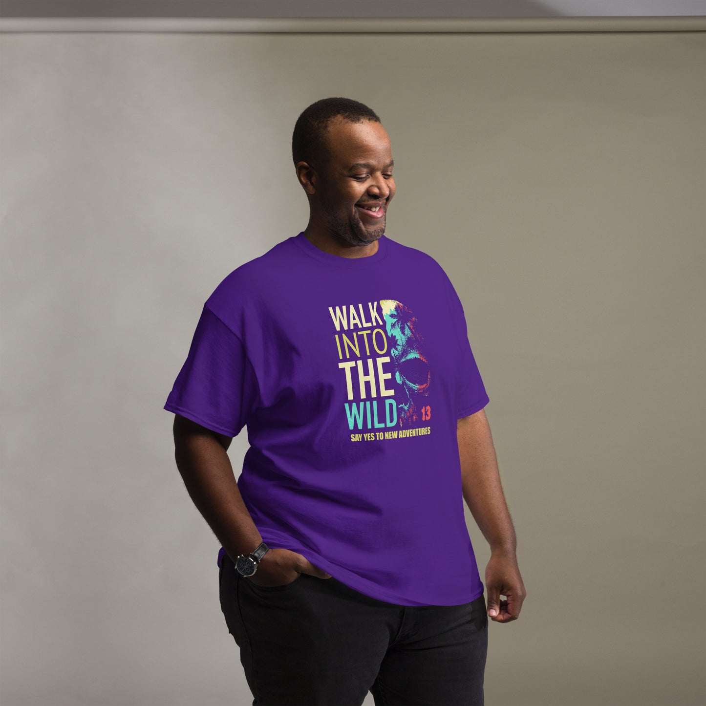 Walk into the wild Unisex classic tee