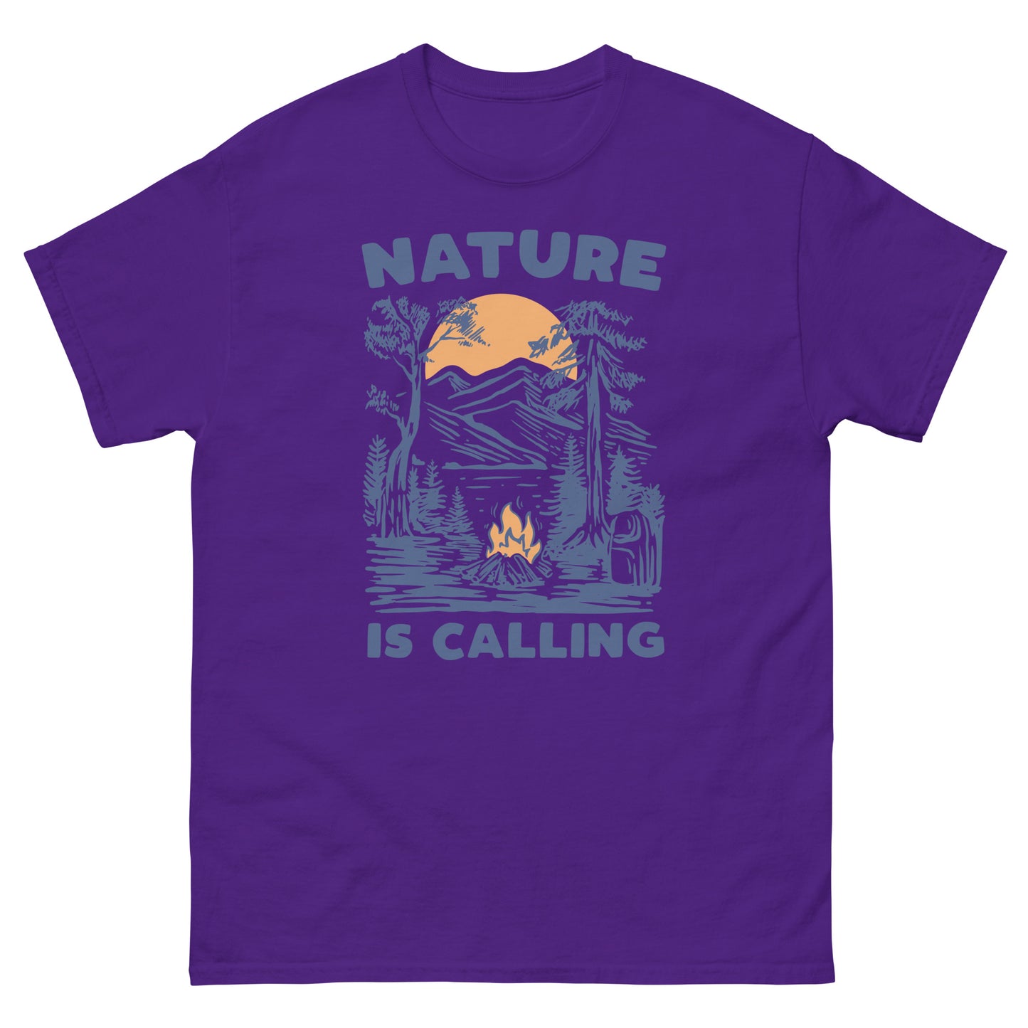 Nature is calling Unisex classic tee