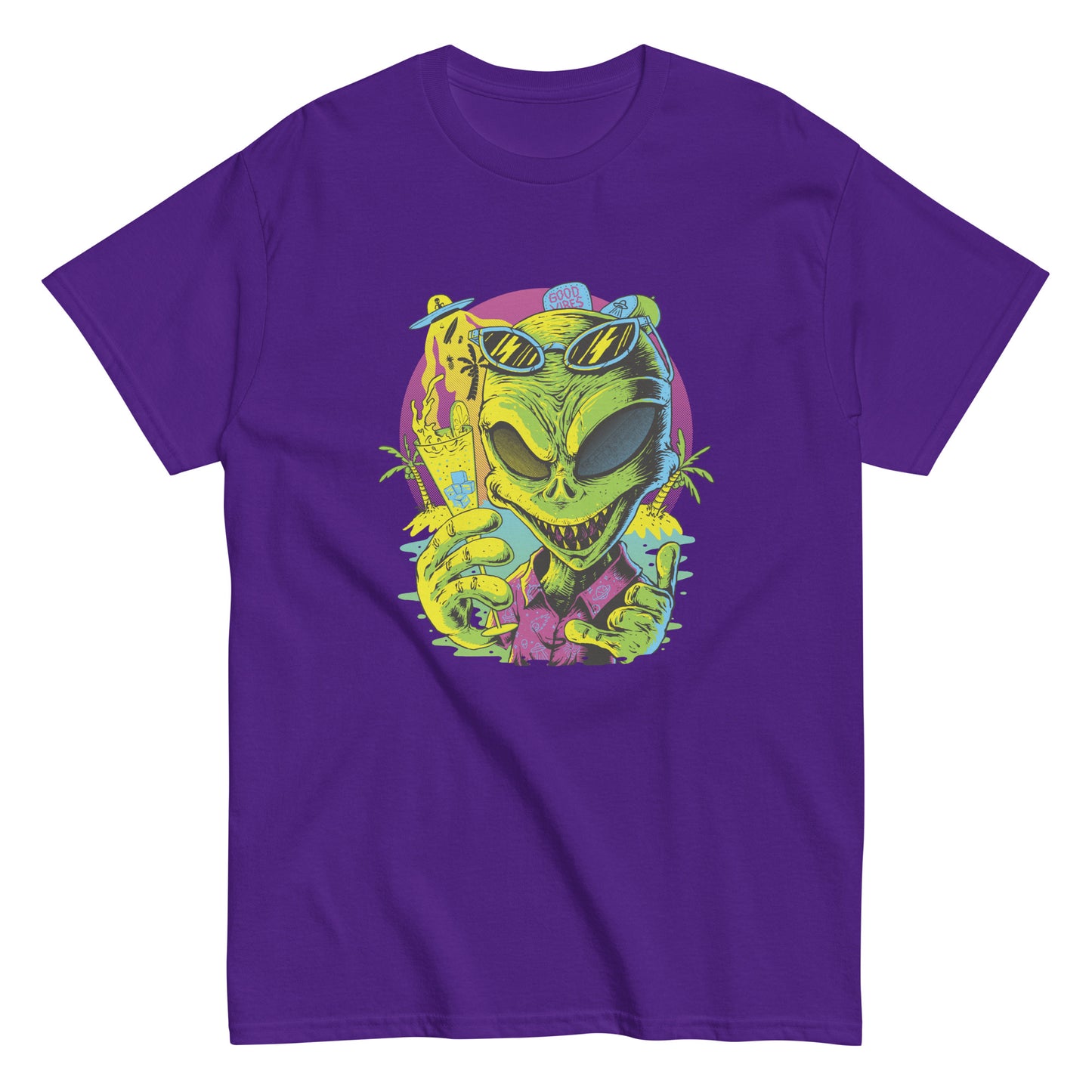 Good vibes Alien Unisex classic tee