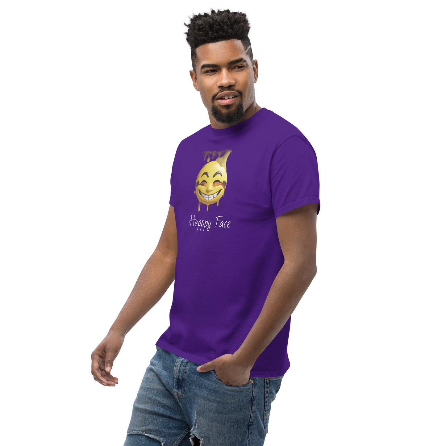 Happy face Unisex classic tee