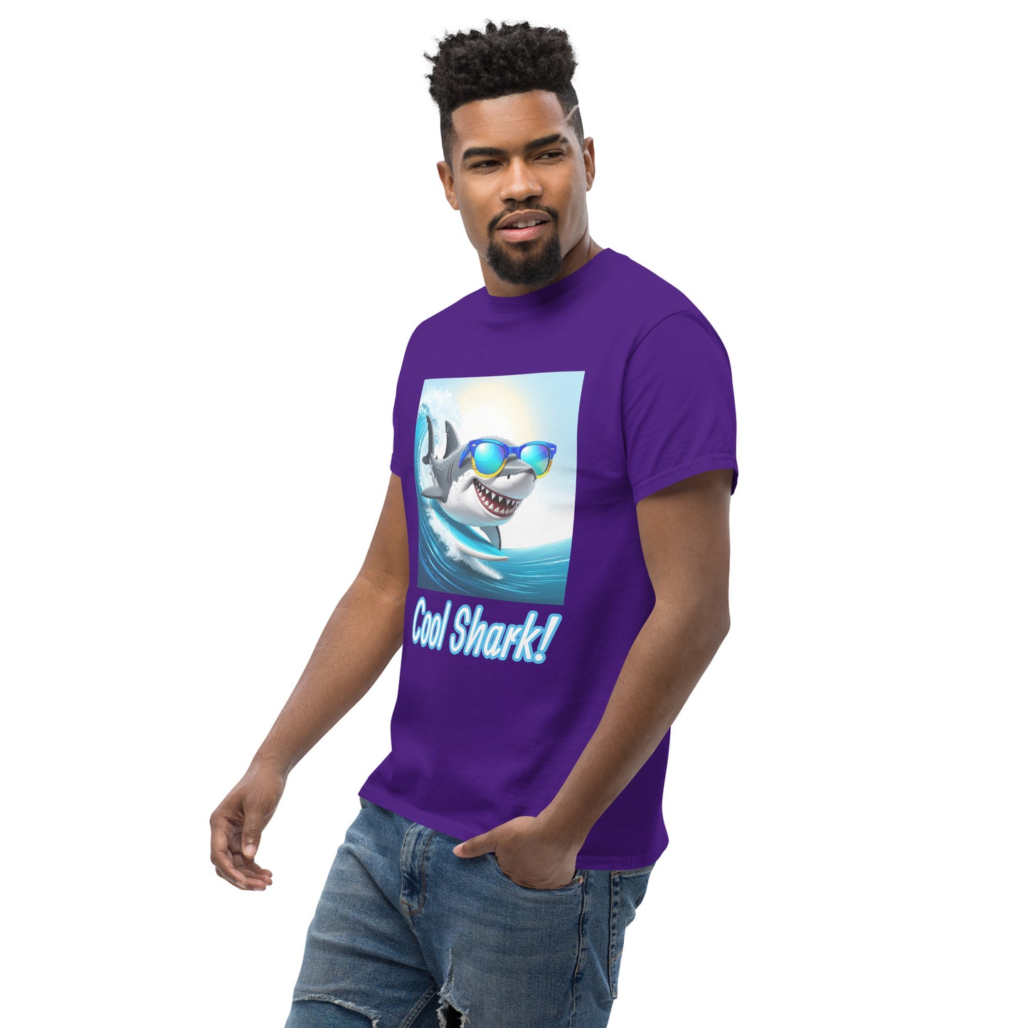 Cool shark Unisex classic tee