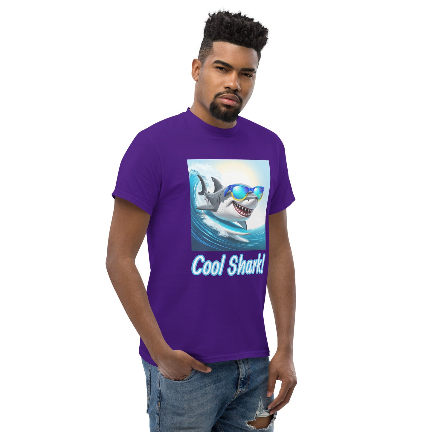 Cool shark Unisex classic tee