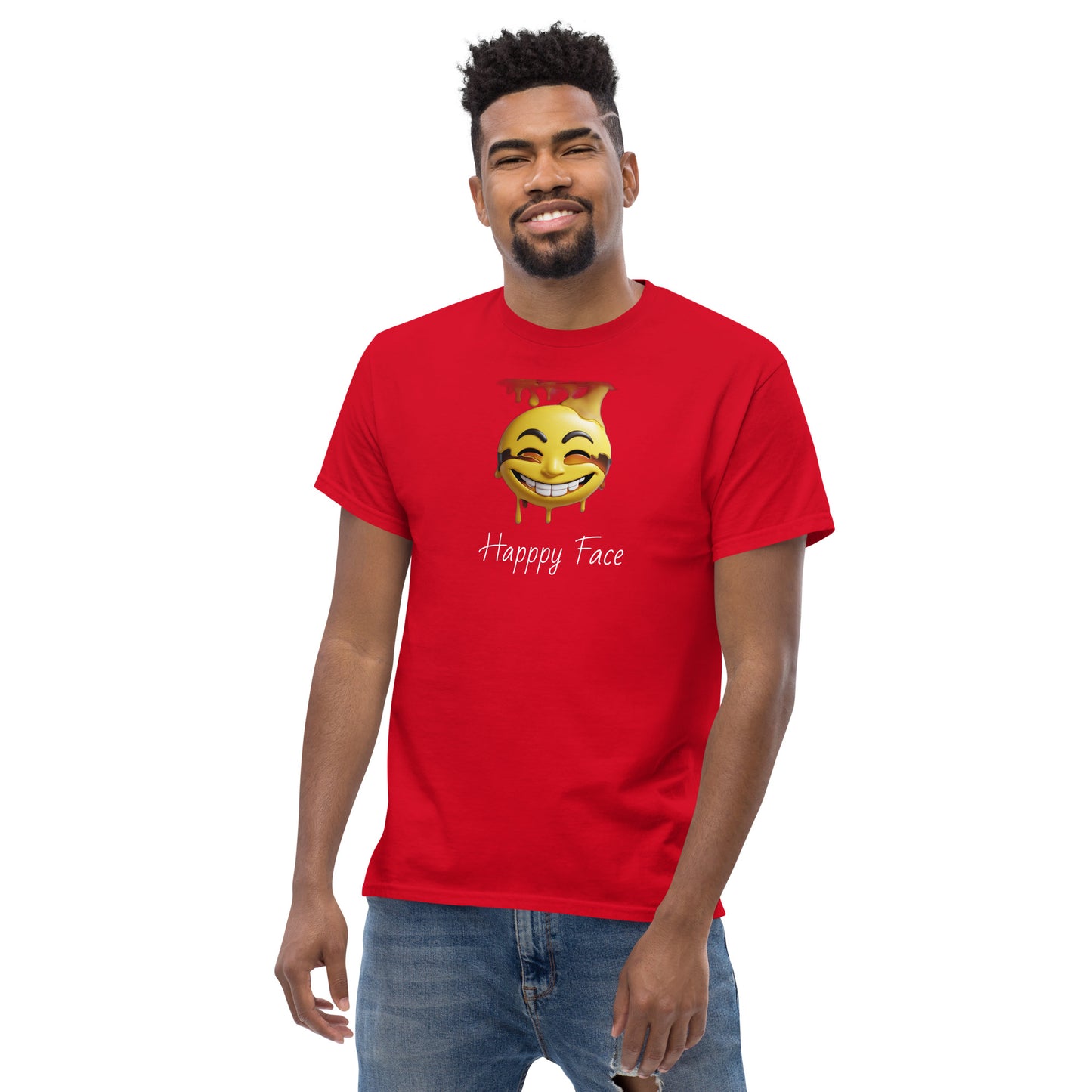 Happy face Unisex classic tee