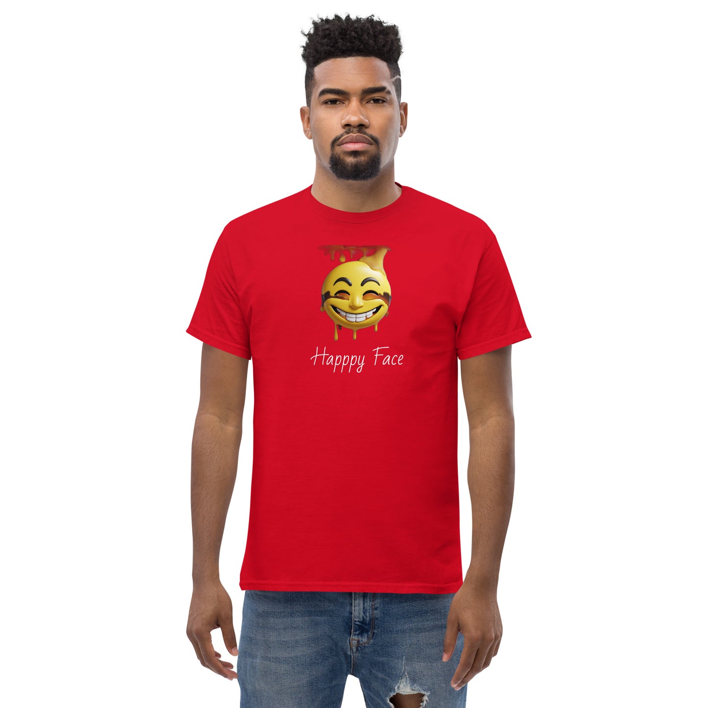 Happy face Unisex classic tee