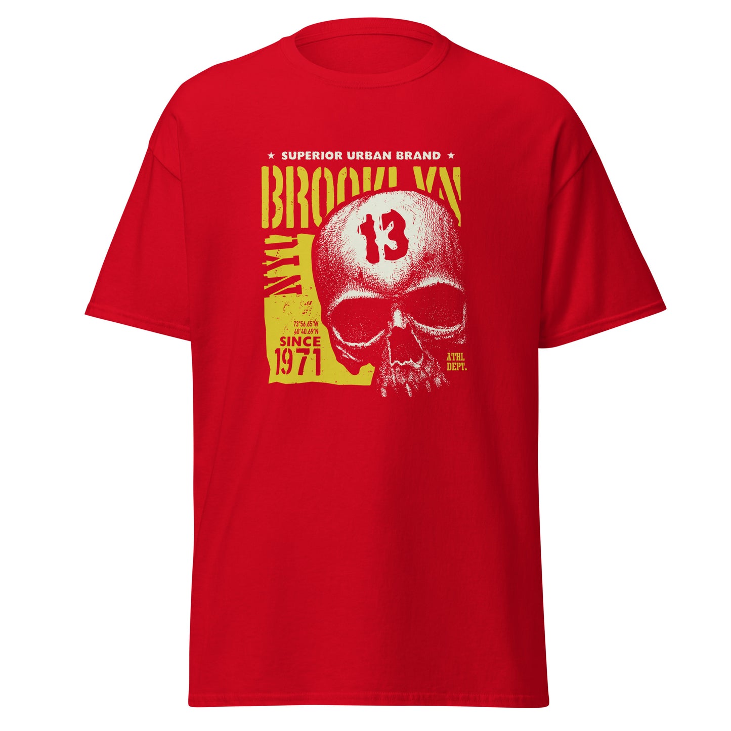 Brooklyn skull Unisex classic tee