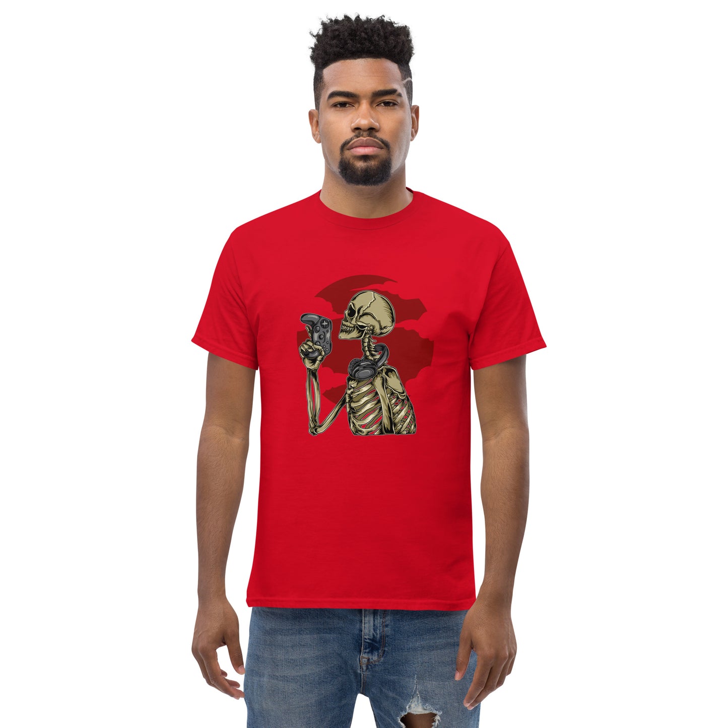 Skeleton Gamer Unisex classic tee
